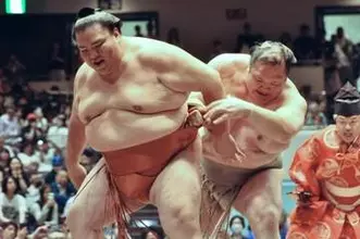 大山親方、感謝の引退相撲　元小結北勝富士「一つの節目」