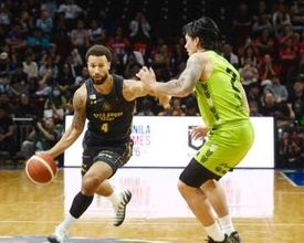 フィリピンのファンにプレー披露　Bリーグ、初の海外主催試合