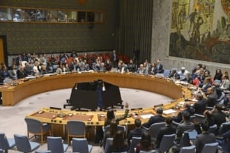 国連安保理、ガザ和平計画を採決　国際安定化部隊設置へ法的拘束力