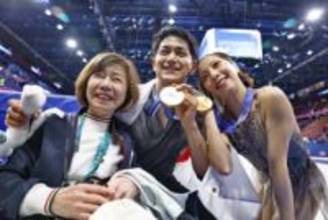 高市首相、りくりゅうの金に祝意　「最高の色、歴史的な瞬間」