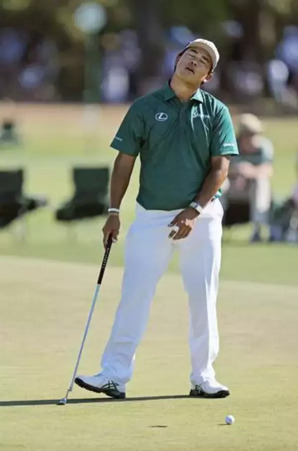 松山伸ばせず、逆転優勝は絶望的　マスターズ、パット不調で天仰ぐ