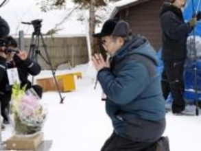 崩落事故30年で遺族ら慰霊式　豊浜トンネル、「今後も供養を」