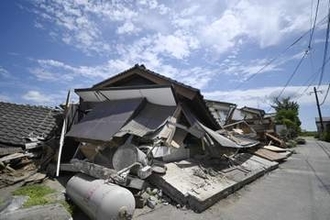 熊本地震、死者14人　心肺停止6人、8700人避難