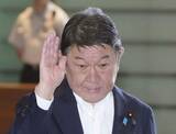「茂木外相、続投有力　首相、外交の継続性重視」の画像1