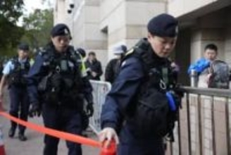 香港紙創業者の情状審開始　国家安全維持法違反で有罪