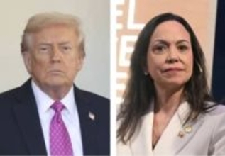 マチャド氏と15日会談へ　トランプ氏、関係構築焦点