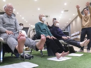 ブレーキ踏み違いを体操で防止　足の指の筋力向上、日産が考案