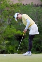 米女子ゴルフ、勝みなみ3位浮上　メキシコでの第3ラウンド