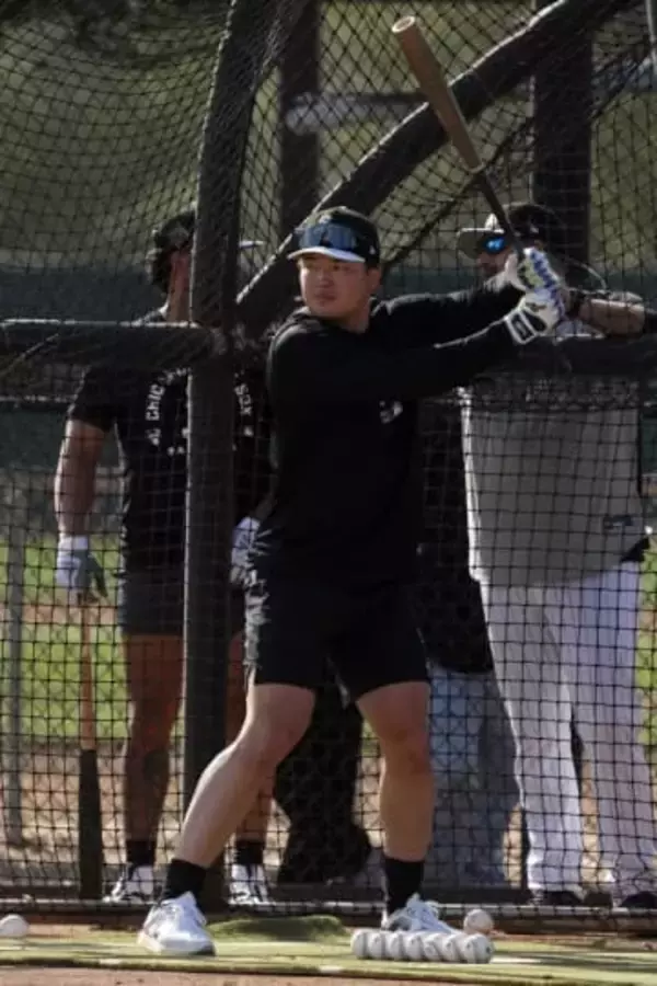 大リーグ村上、フリー打撃で快音　エンゼルス元監督も期待