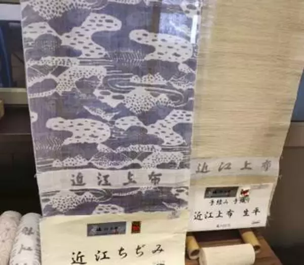 ひんやり心地よい近江上布　担い手育成し、技術後世へ
