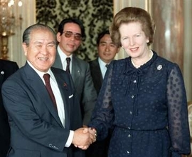 ＜あのころ＞英国のサッチャー首相来日　44年前の9月17日