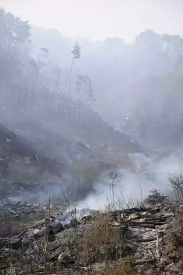 岩手・大槌の山林火災、延焼拡大　200ヘクタール、建物7棟被害