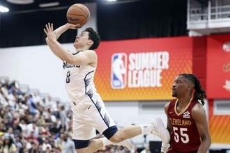 NBA、河村が8得点4アシスト　サマーリーグ初戦、チーム勝利