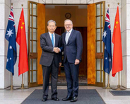 中国序列3位訪問で豪が厳戒態勢　議員にスマホ電源オフを指示