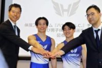 体操の萱、プロチームに加入　「次世代に夢を」