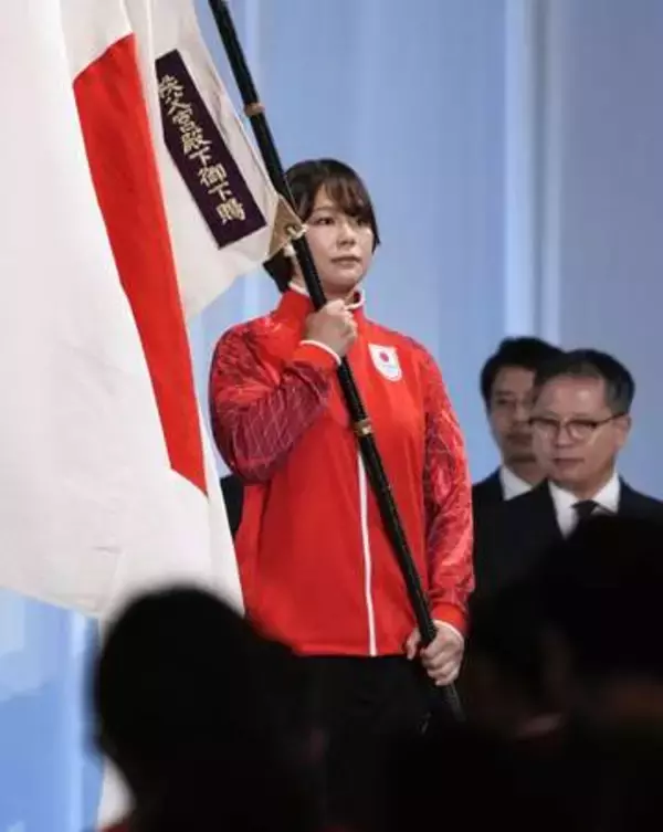 アジア大会選手団が結団式　藤波「最後まで戦い抜く」