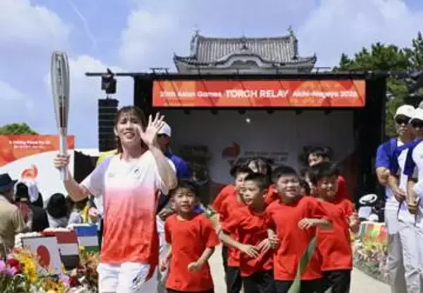 1000人つなぐアジア大会聖火　愛知でリレー始まる、9月開幕