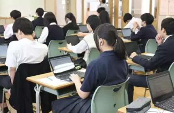 全国学力テスト、中学英語始まる　オンライン解答、国数は23日