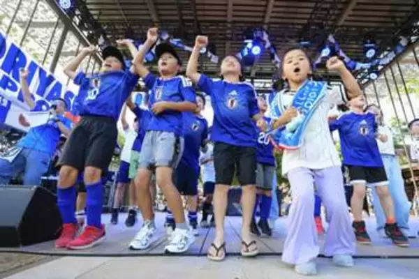 W杯「日本が勝つぞ」士気高める　ダラス近郊でサポーターら団結