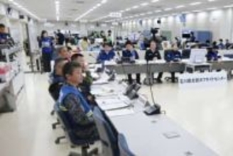 志賀原発周辺で防災訓練　住民も参加、避難方法確認