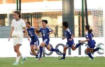 サッカー女子、2連勝で決勝Tへ　U―17ワールドカップ