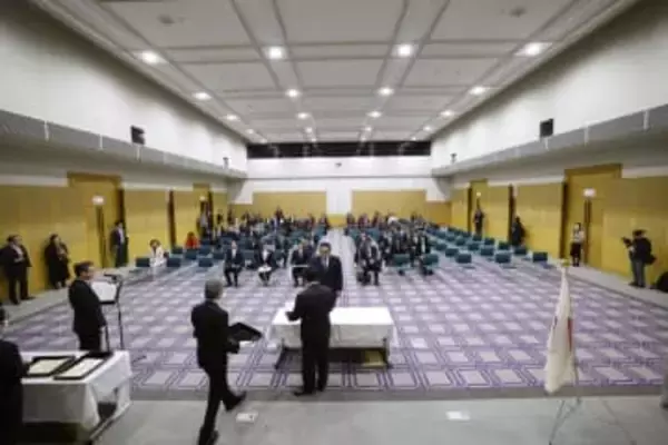 比例当選者176人に証書付与　衆院選、自民党が最多67人