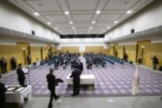 比例当選者176人に証書付与　衆院選、自民党が最多67人