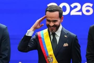 新大統領、麻薬組織との対決宣言　コロンビア、就任演説で