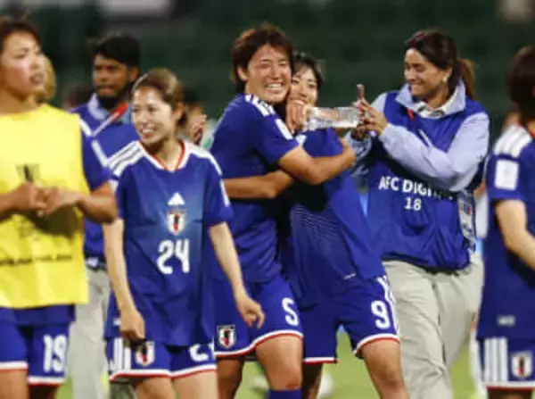 なでしこ、1位突破で決勝Tへ　サッカー女子アジア杯