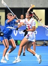 ラクロス女子、日本が初黒星　世界選手権、1次リーグ2位通過