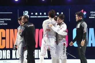 日本4位、男子フルーレ　世界フェンシング第7日