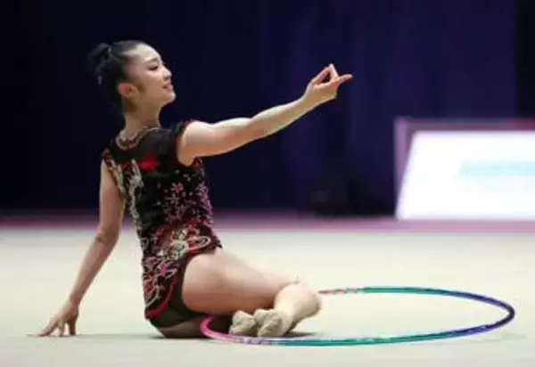 個人総合で鈴木菜巴が暫定10位　新体操イオン杯決勝前半