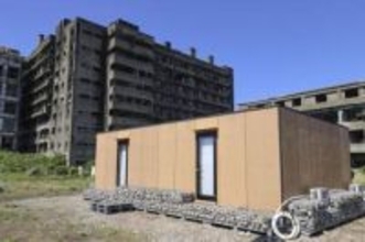 軍艦島に56年ぶり建物設置　長崎、世界遺産の保存研究拠点に