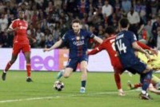 欧州CL準々決勝、パリSG先勝　アトレチコ・マドリードも