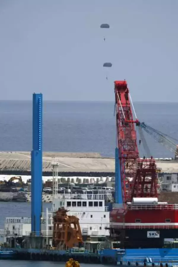 辺野古沖で米軍降下訓練　09年以来か、沖縄県は容認