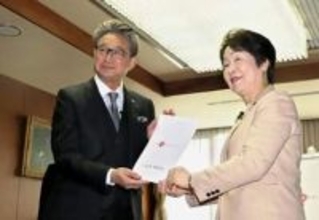 船越英一郎さん、「福」知事就任　山形愛で県の魅力PR