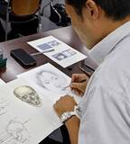 「身元特定へ似顔絵講習、宮城県警　8人参加、技術向上狙う」の画像1
