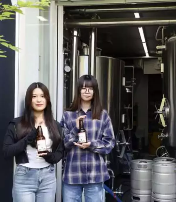 常磐大、茨城品種イチゴでビール　大学生が開発、生産者と