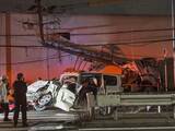 「トラックと車衝突5人重傷　大阪の交差点、意識あり」の画像1