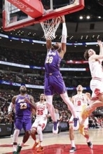 レーカーズ八村は23得点　NBA、敵地のブルズ戦に勝利