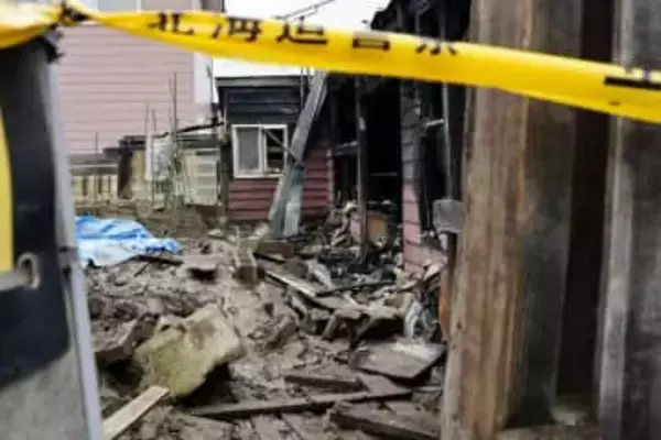 死亡の息子を書類送検　北海道・室蘭の3人死亡火災