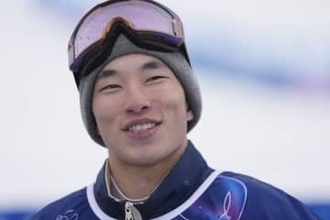 木村葵来「もう一つ金を」　スノボSS、2冠目指す