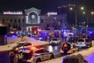モスクワで爆発1人死亡　交通警察官、駅付近で