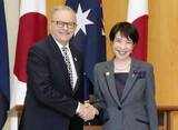 「日豪、重要鉱物の安定供給で連携　両首脳が経済安保宣言、中国念頭」の画像1