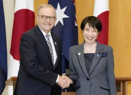 日豪、レアアースなど確保で連携　経済安保協力の共同宣言