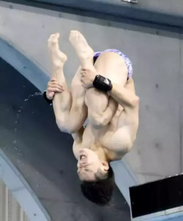玉井陸斗「金メダルを目指す」　飛び込み、アジア大会へ合宿