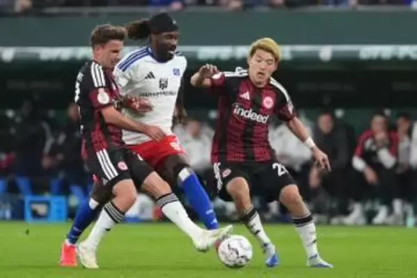 堂安や町野らがプレー　サッカーのドイツ杯