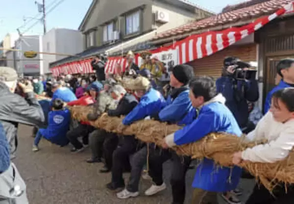 福井・敦賀の伝統綱引き中止、存続危機　資金難・人手不足、重要無形民俗文化財