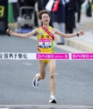 男子駅伝、宮城が初優勝　都道府県対抗、福島2位