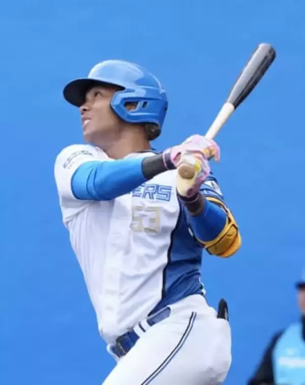 日本ハム水谷、初紅白戦で2発　肉体強化の成果実感